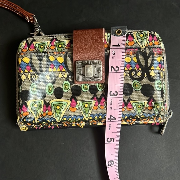 Sakroots Large Smartphone Boho Wristlet - Picture 8 of 8